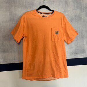 Carhartt Force Pocket Tee Orange Men's Medium M